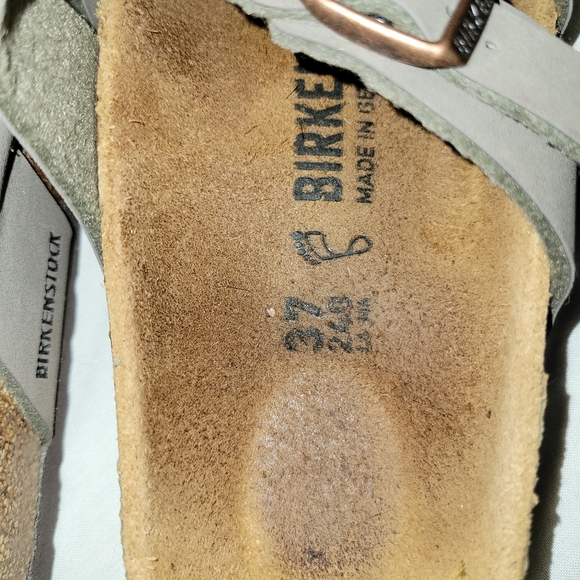 Birkenstock Mayari stone, sz 37 - Picture 4 of 7